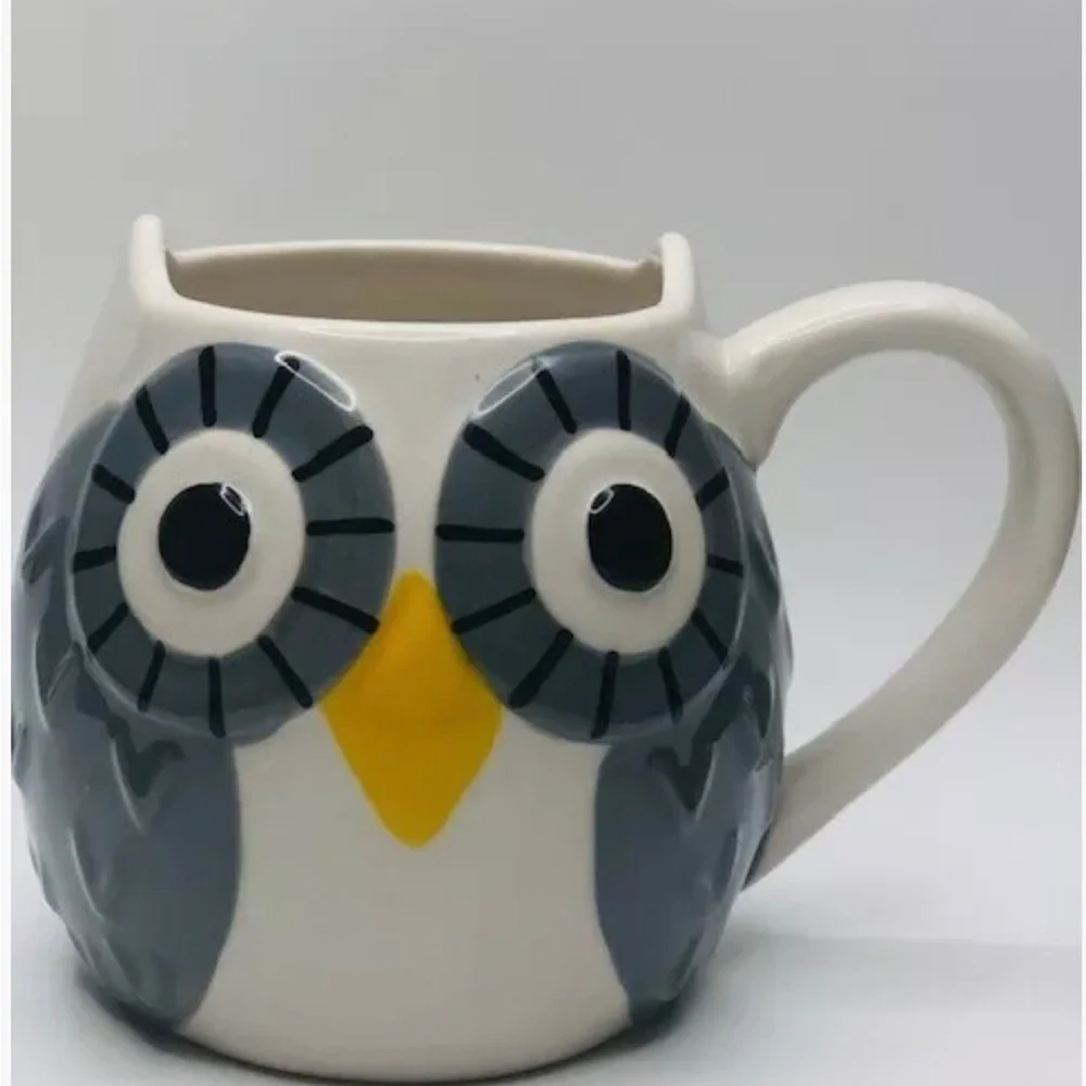 Sur La Table 2 Pcs. Owl and Fox mugs